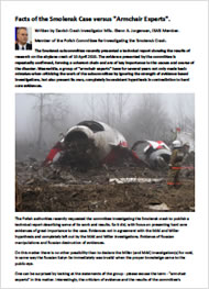 Smolensk Crash Facts v. "Armchair Experts"