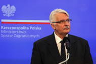 Witold Waszczykowski, Poland's Minister of Foreign Affairs